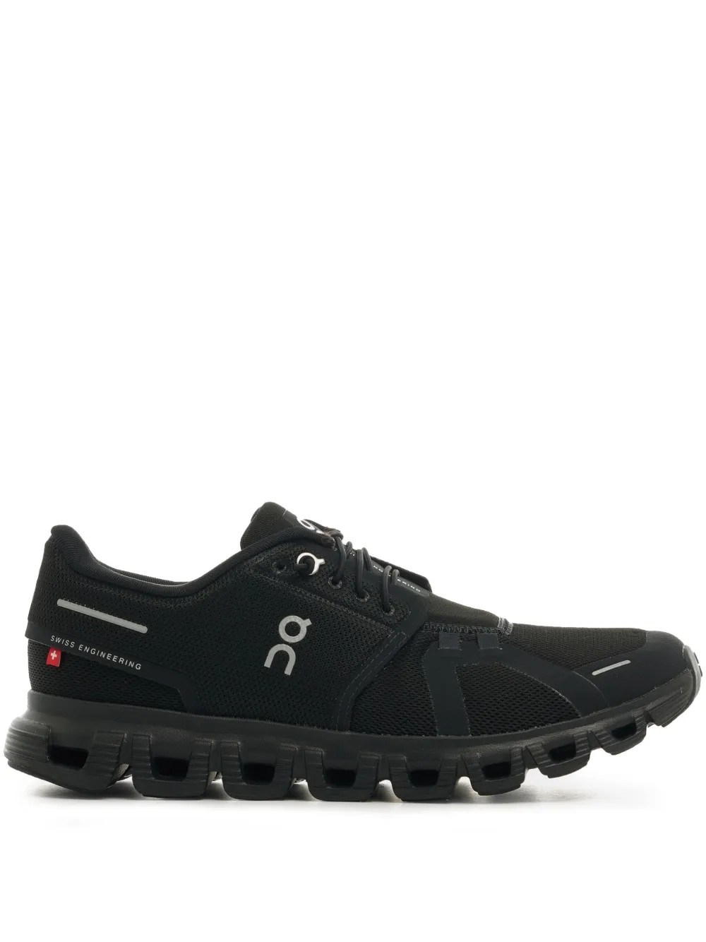 On Cloud 6 Waterproof Sneakers In Black