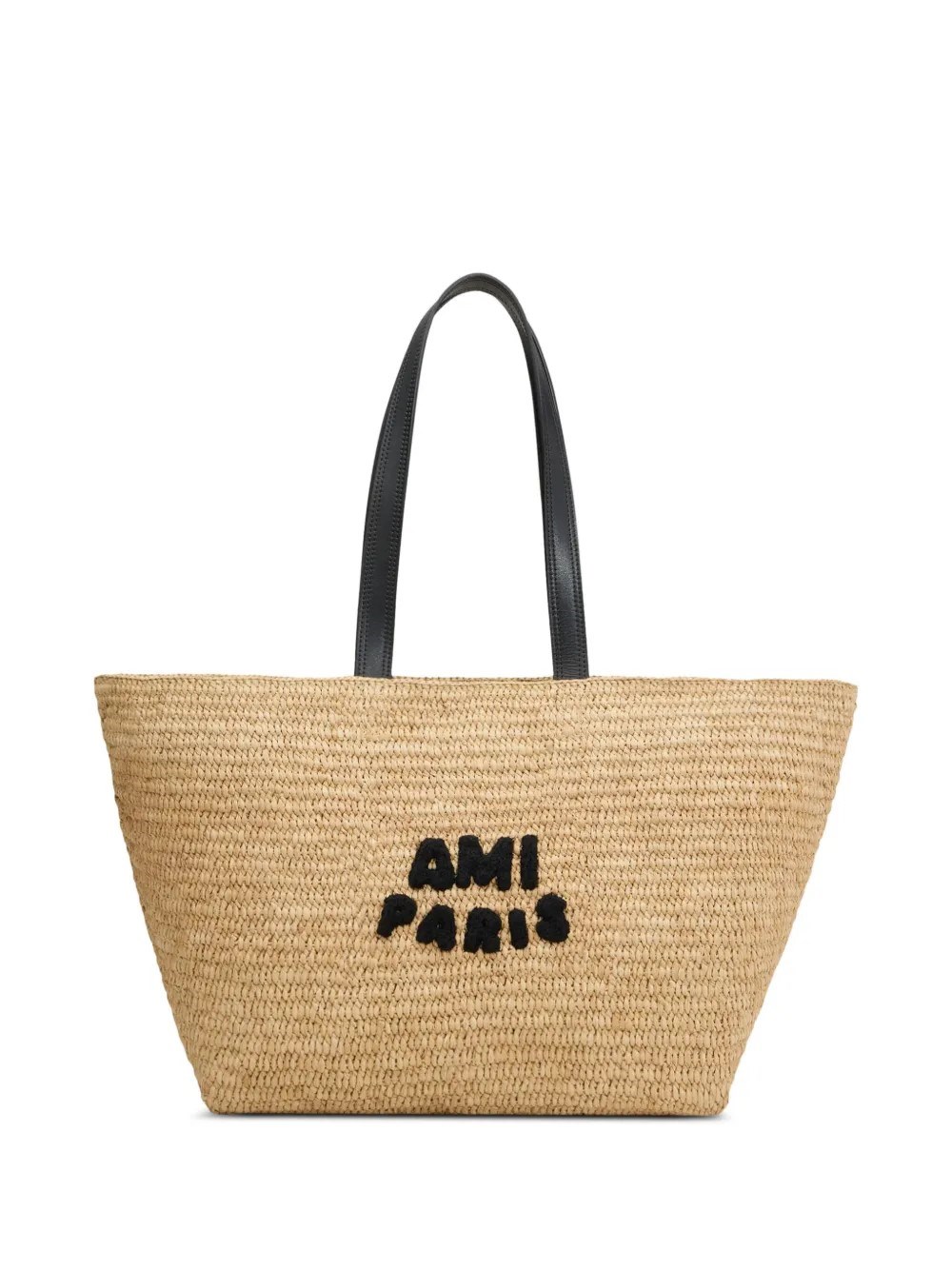 Shop Ami Alexandre Mattiussi Tote Bag In White