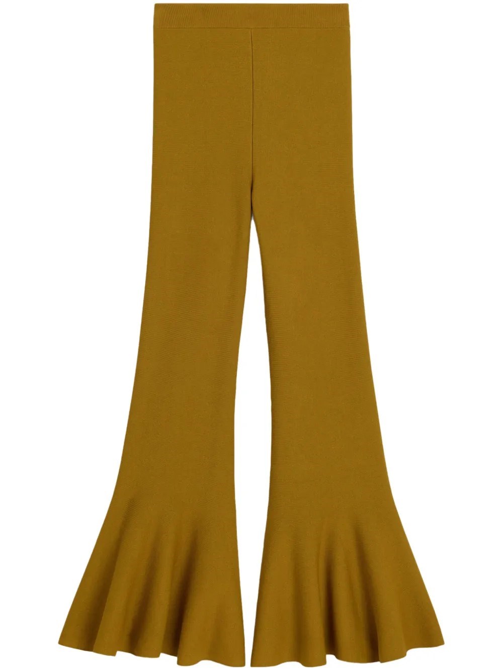 Shop Ami Alexandre Mattiussi Godet Short Trouser In Yellow