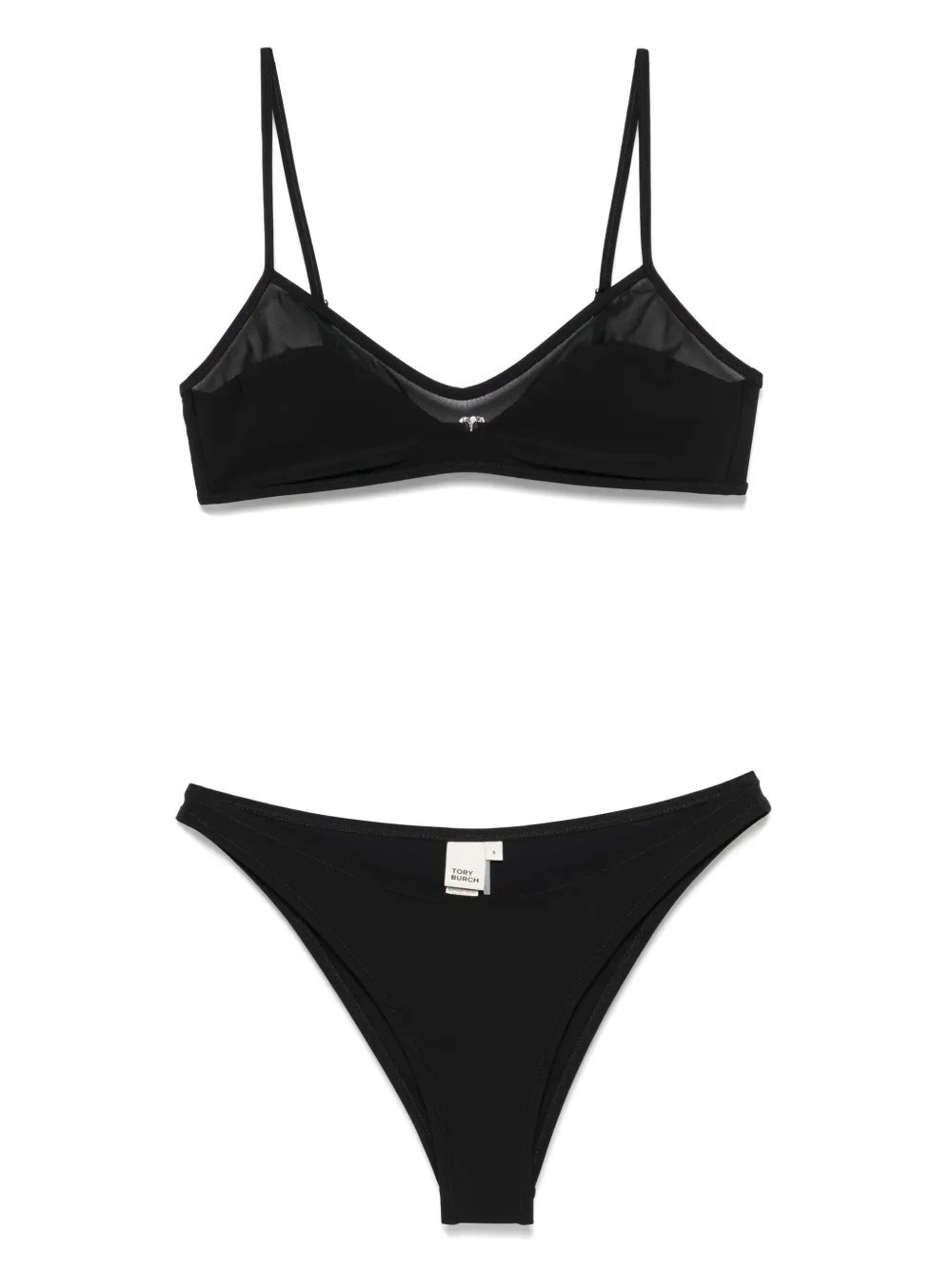 Tory Burch Hipster Bikini In Black