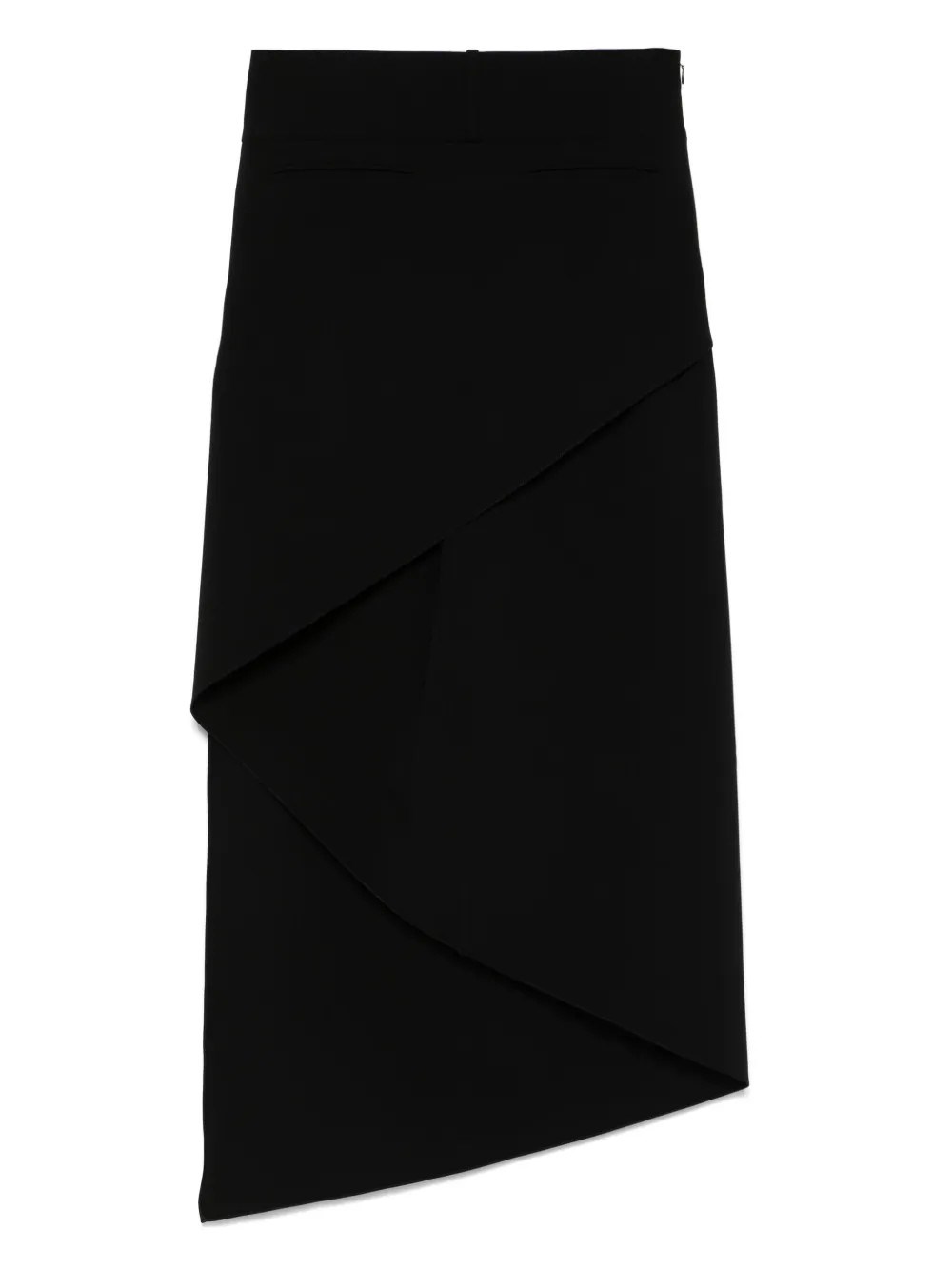 Courrèges Courreges Black Polyester Blend Skirt In Black  