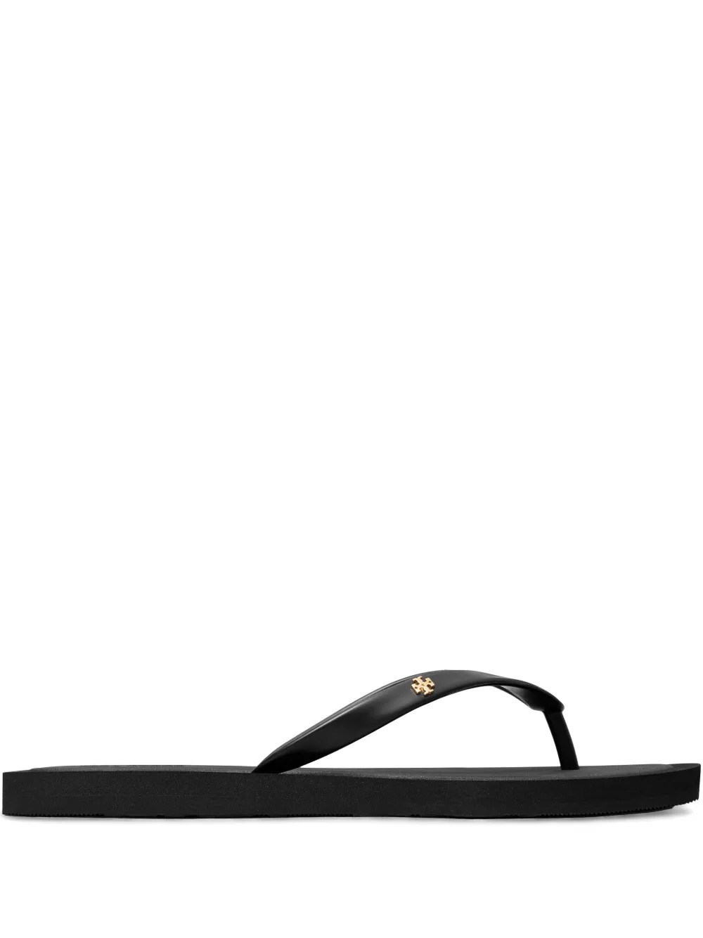 Shop Tory Burch Kira Padded Flip Fop In Black