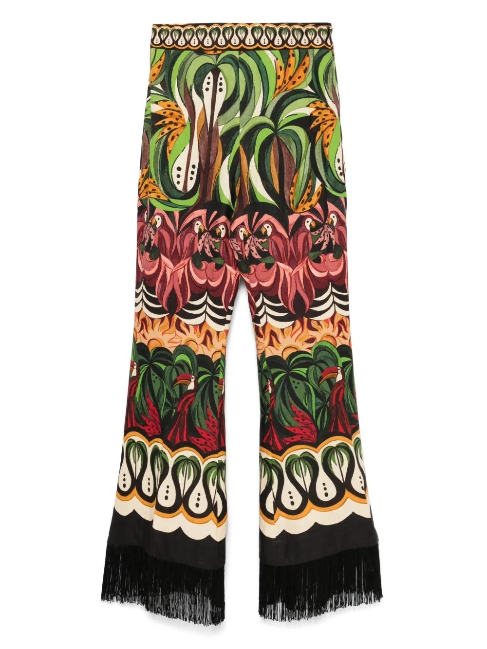 FARM RIO COCUNUT FRINGE TROUSERS