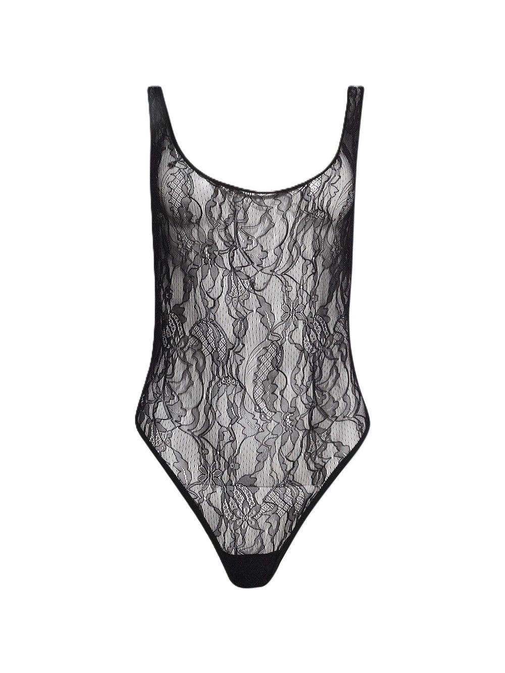 WARDROBE NYC LACE TANK BODYSUIT
