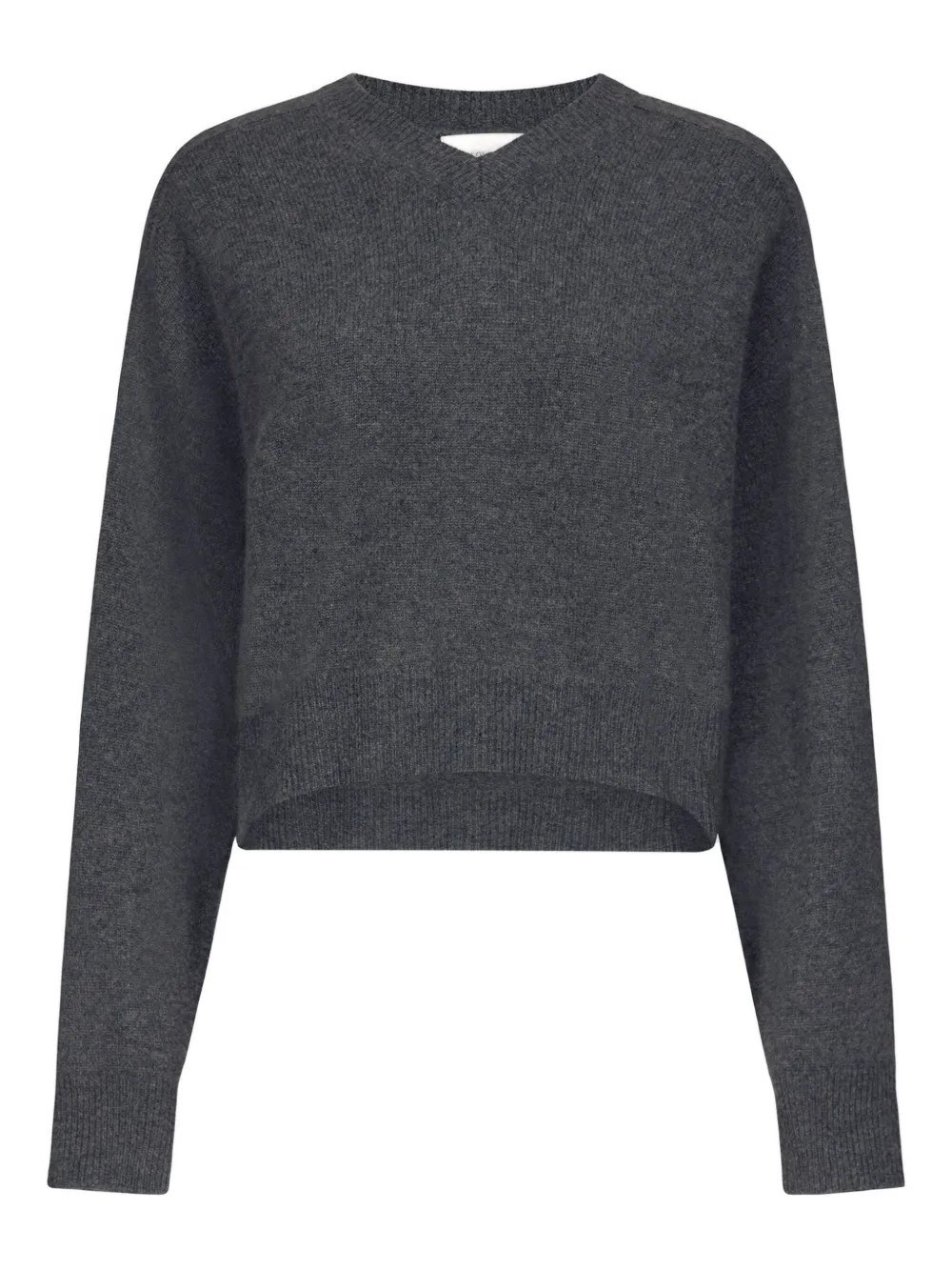 Loulou De Saison V-neck Sweater In Gray