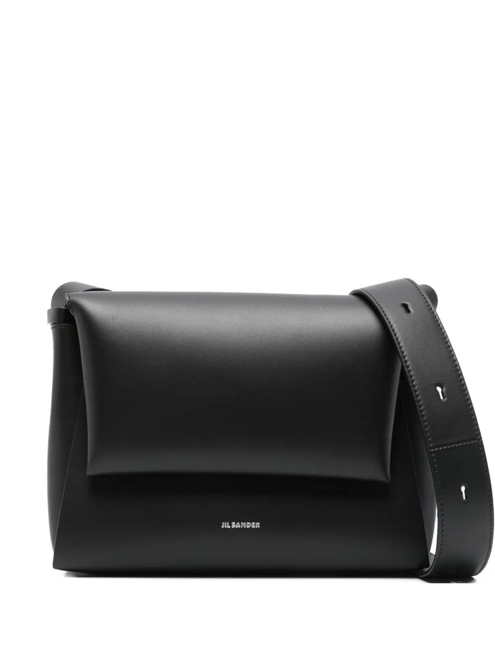 Jil Sander Envelope Messenger Small In Black
