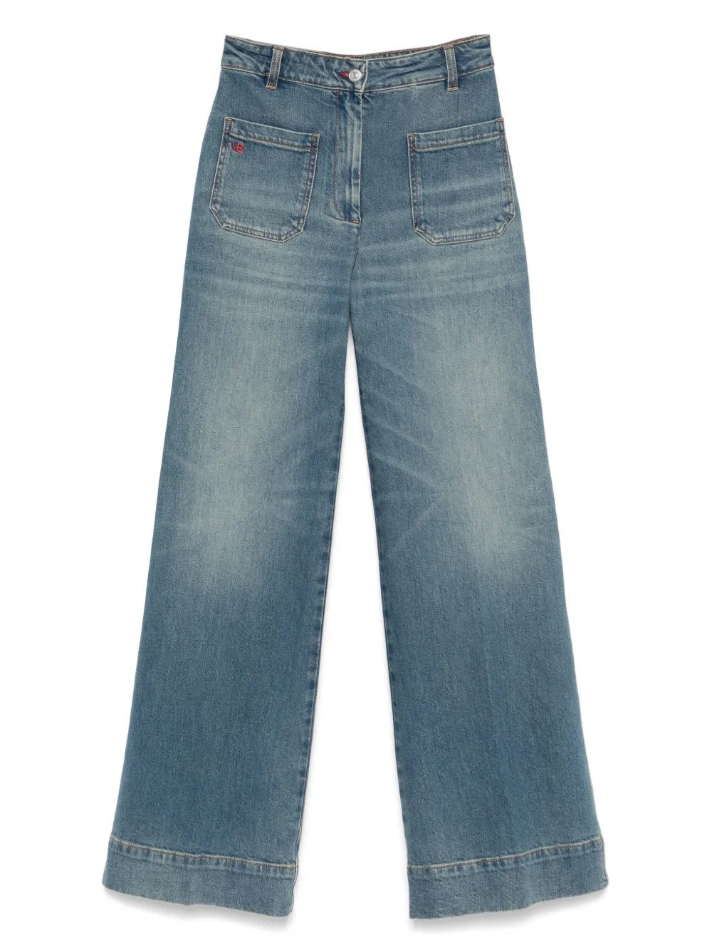 Shop Victoria Beckham Alina High Rise