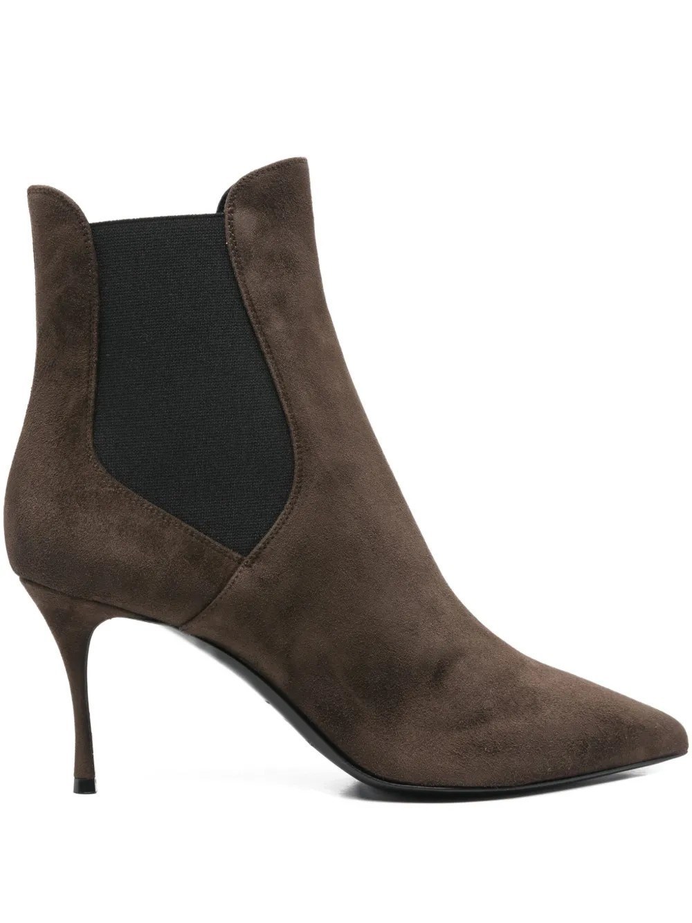 Sergio Rossi Godiva Bootie In Brown