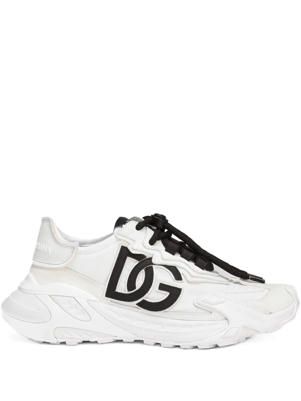 Dolce & Gabbana Day Faster Viscose Fabric Sneakers In Multi