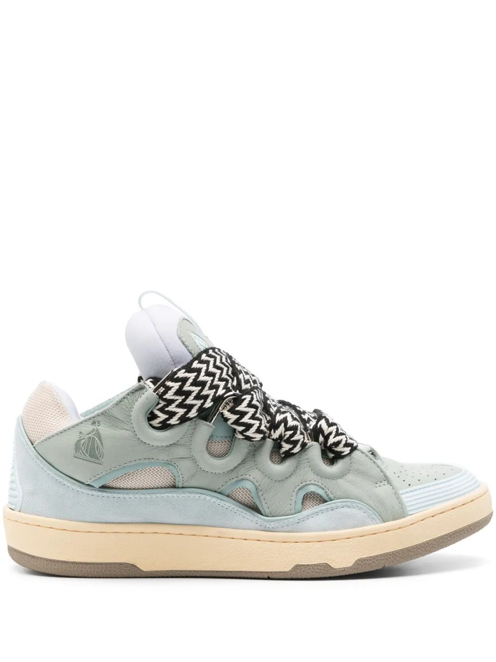 Lanvin Curb Sneakers In Blue