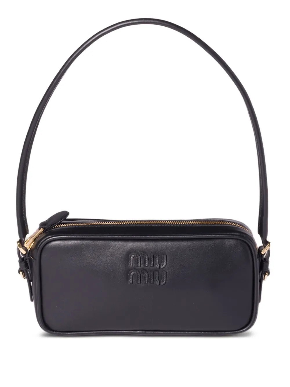 Miu Miu Leather Bag In Black