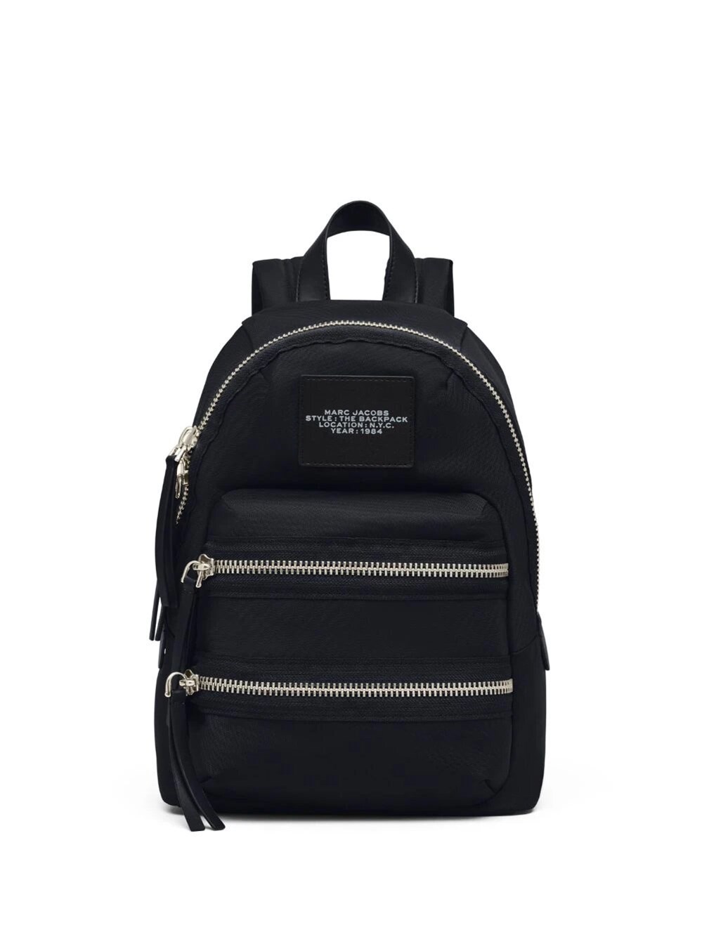 Marc Jacobs The Biker Nylon Large Backpack Bags In Black