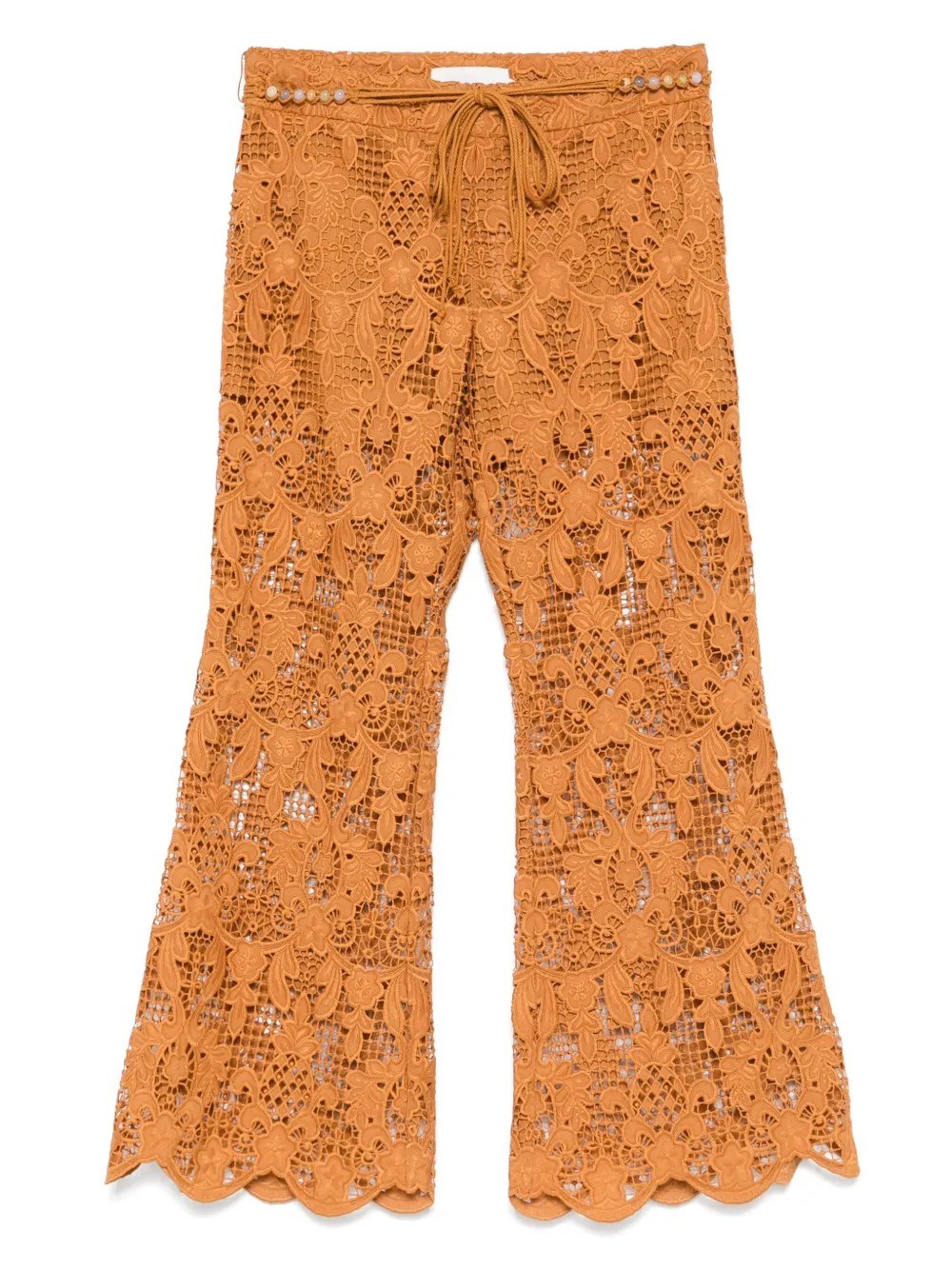 ZIMMERMANN COCO LACE FLARE PANT
