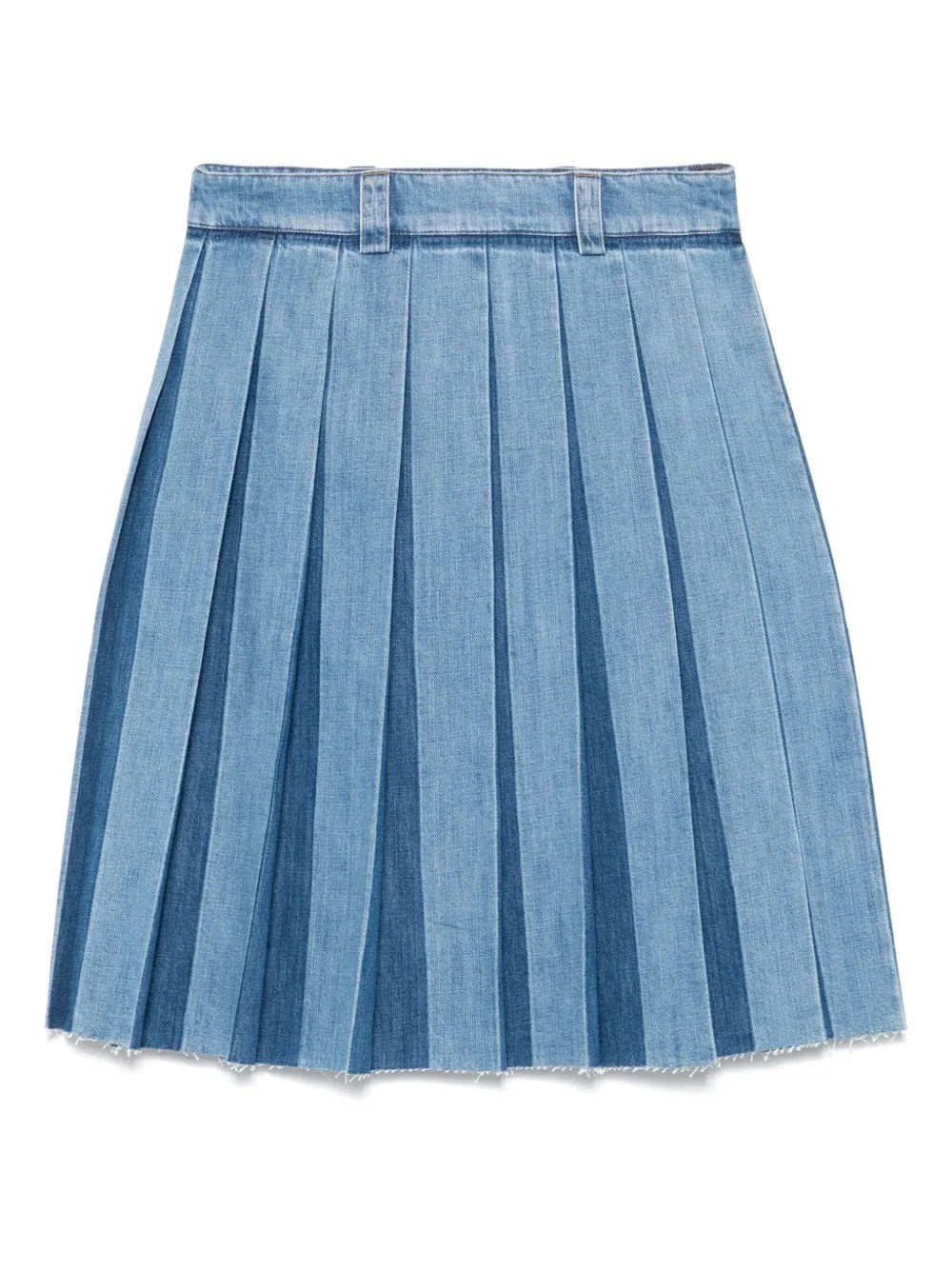 Miu Miu Denim Skirt In Blue