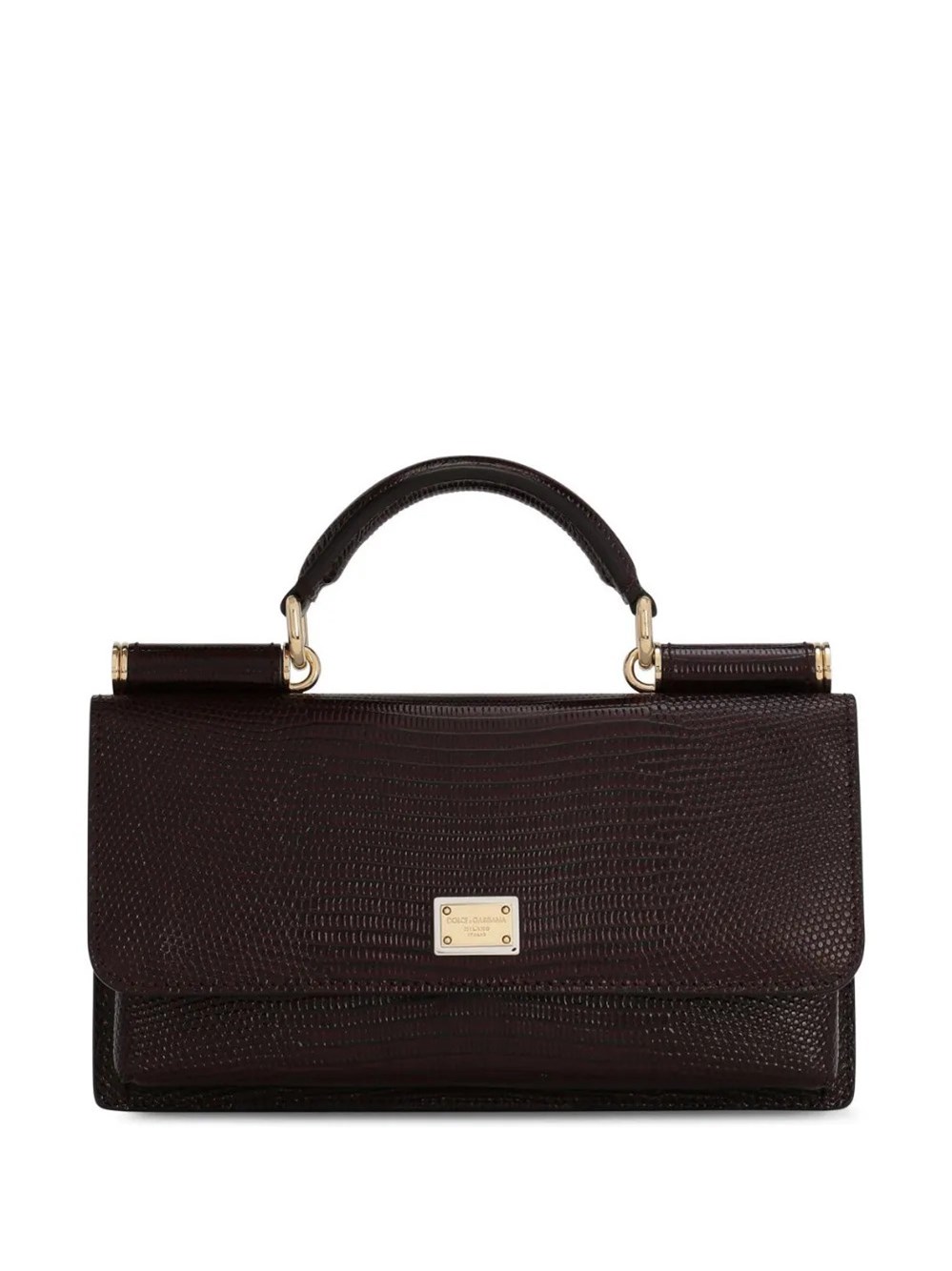 Dolce & Gabbana Iguana Print Dg Phone Case Bag
