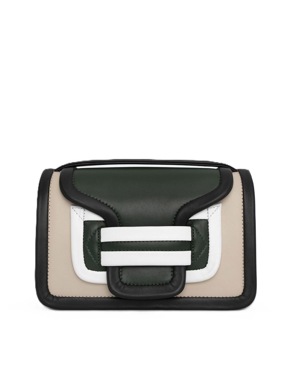 Pierre Hardy Alpha Handbag In Green
