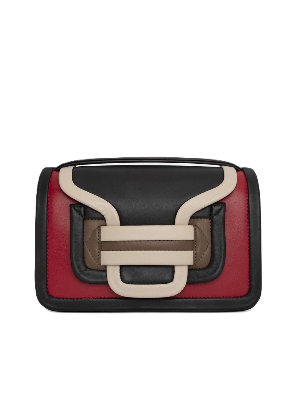 Pierre Hardy Alpha Handbag In Burgundy