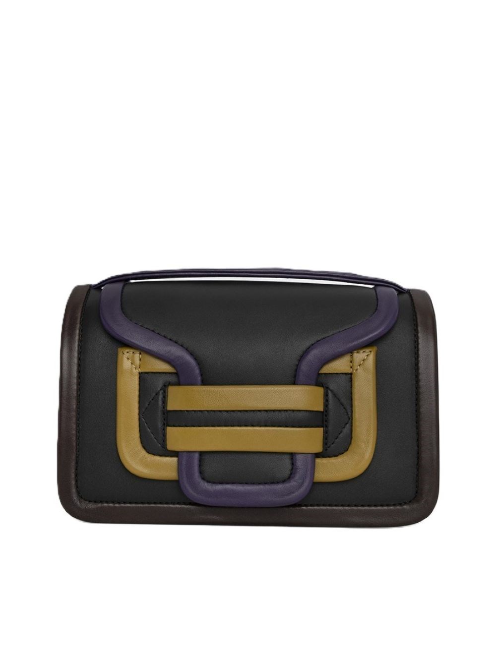 Pierre Hardy Maxi Alpha Handbag In Black