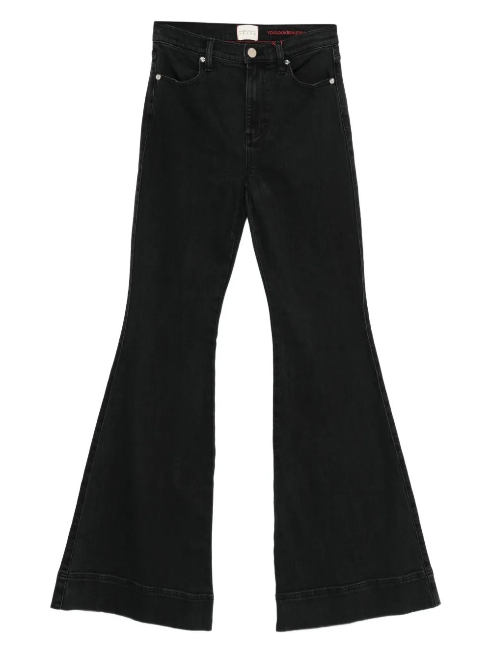 Alice And Olivia Clarissa Beautiful Jean In Black