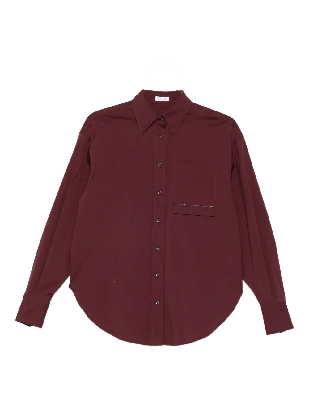 Brunello Cucinelli Monili Chain-embellished Shirt