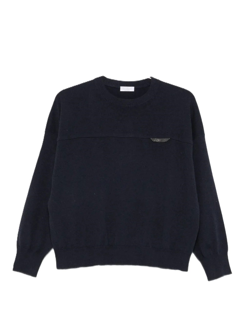 Brunello Cucinelli Monili Chain-embellished Jumper