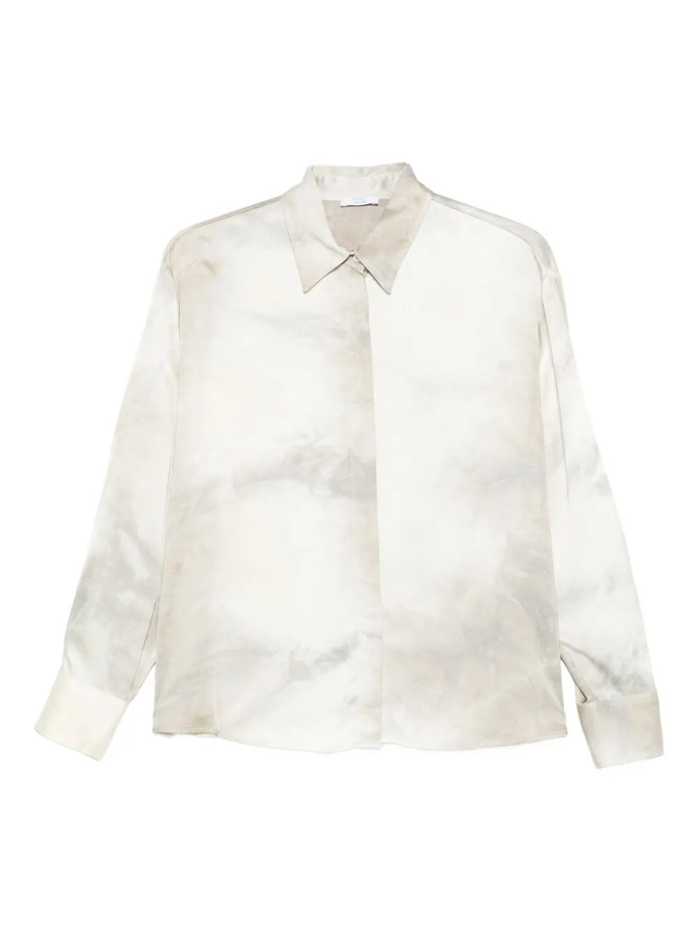 Peserico Tie-dye Shirt In White