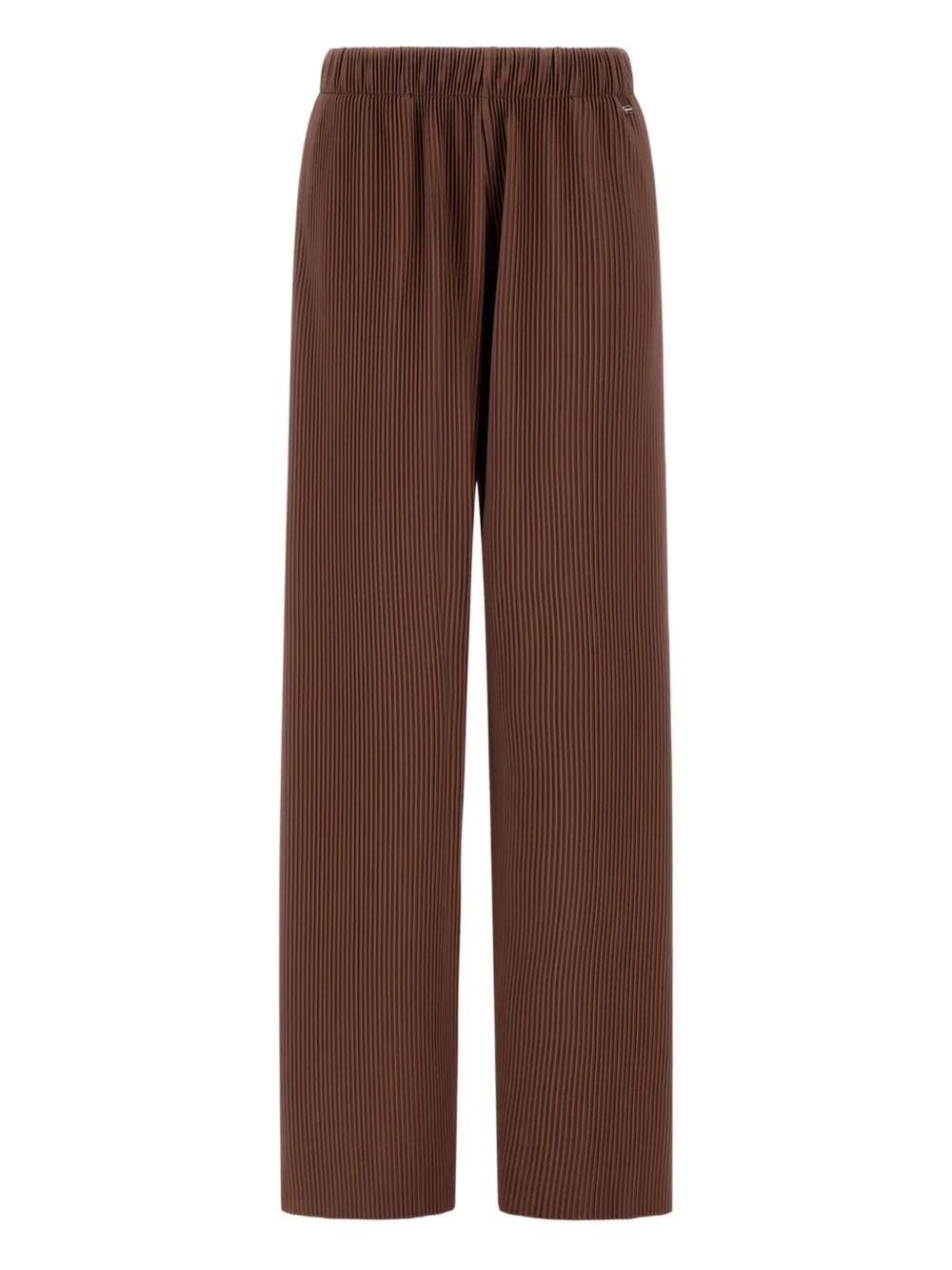 Herno Pleated Trousers In Brown