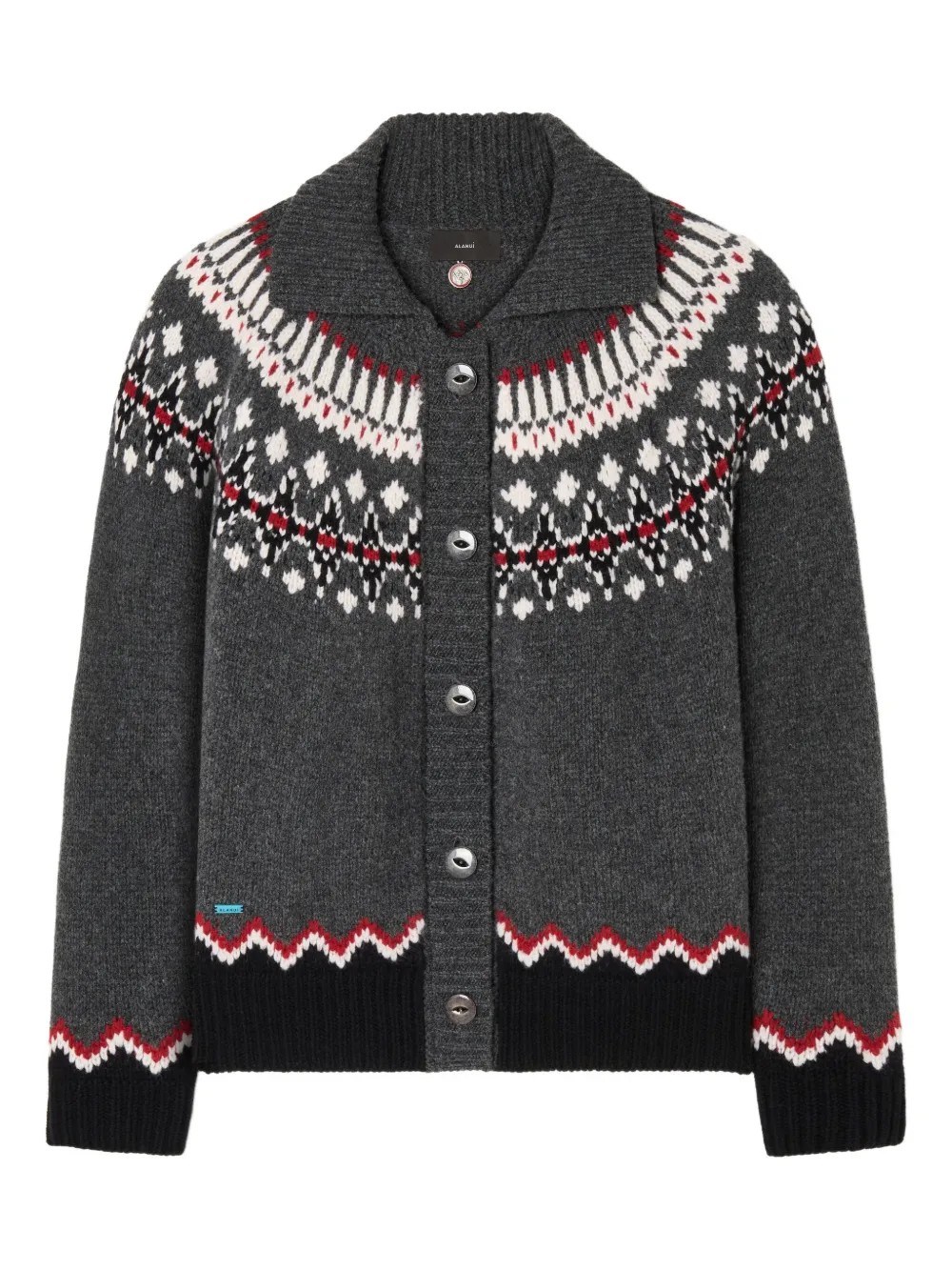 Alanui Sweet Winter Jacket In Gray