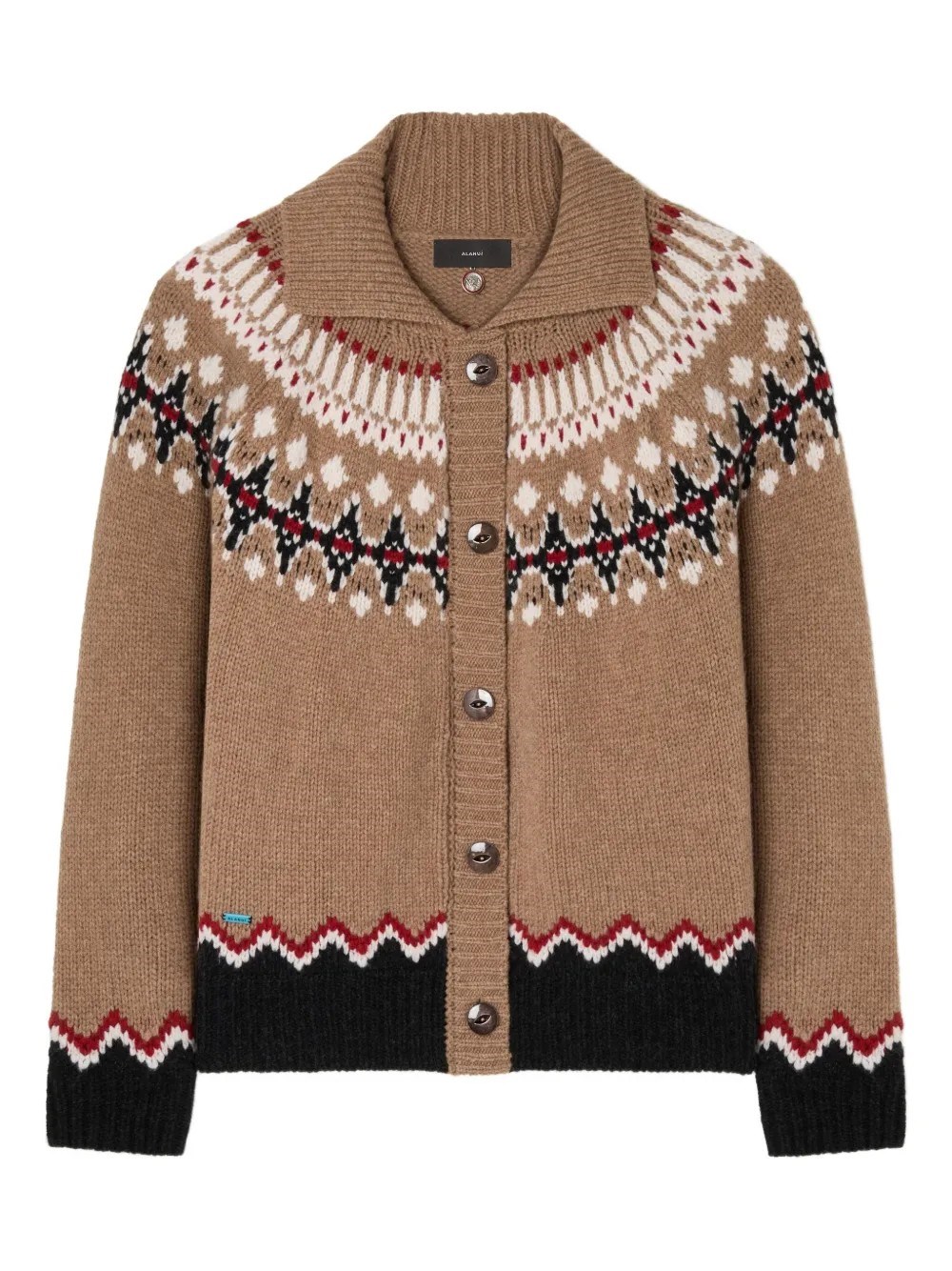 Alanui Sweet Winter Jacket In Sand