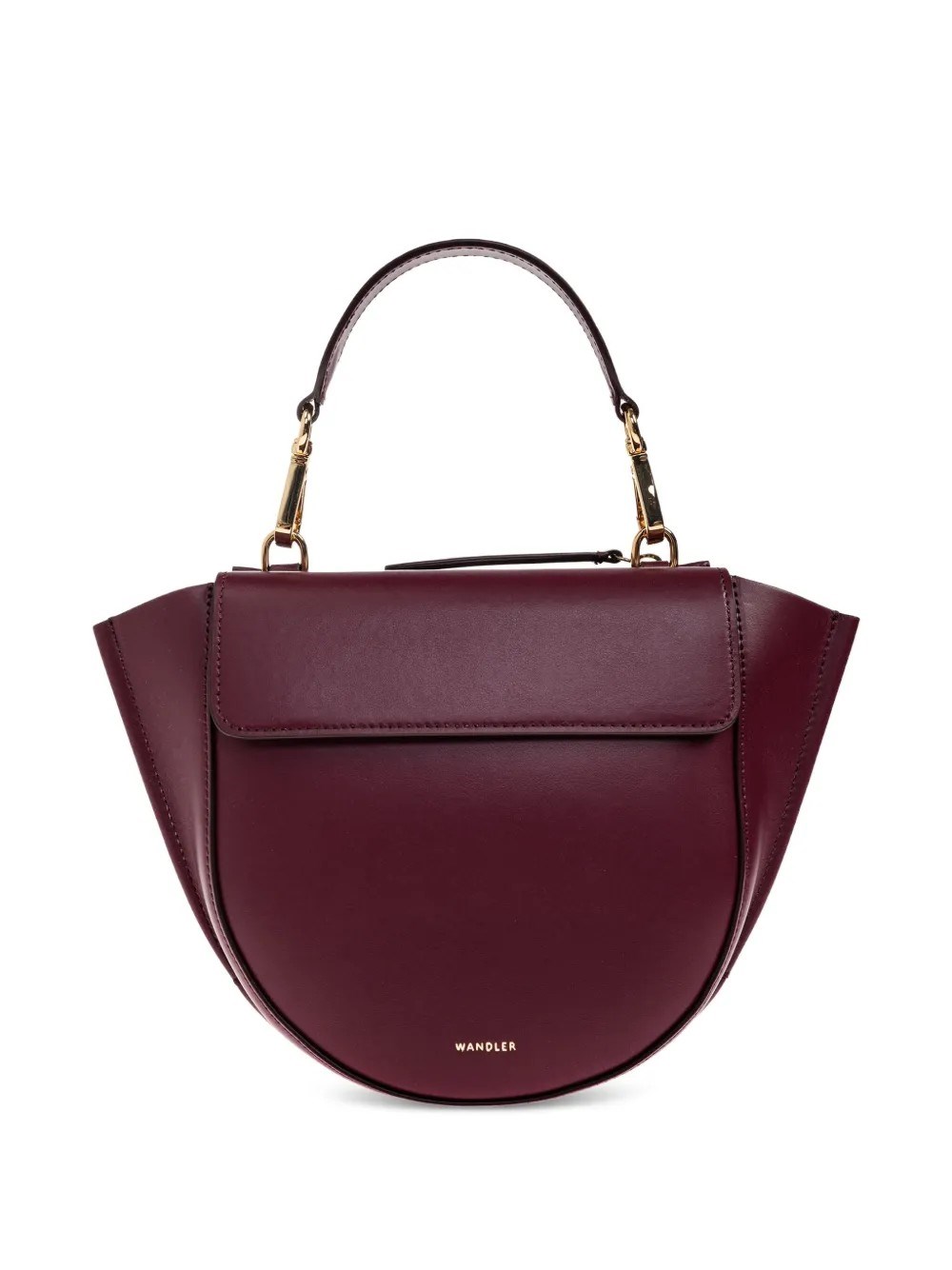 Wandler Hortensia Mini In Burgundy