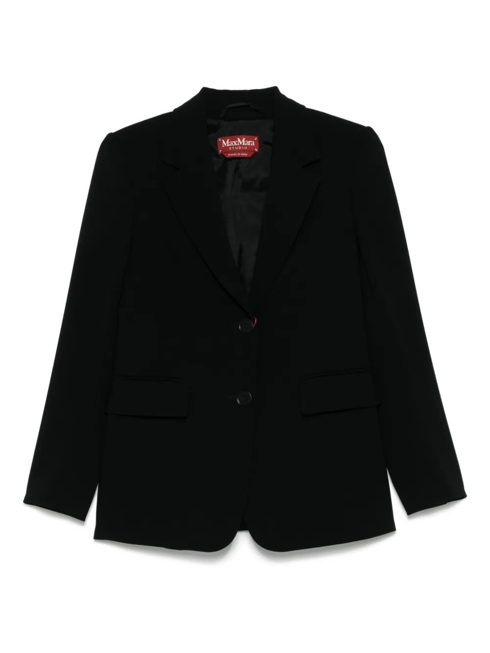 Max Mara Studio Blazer Woman Black In Black