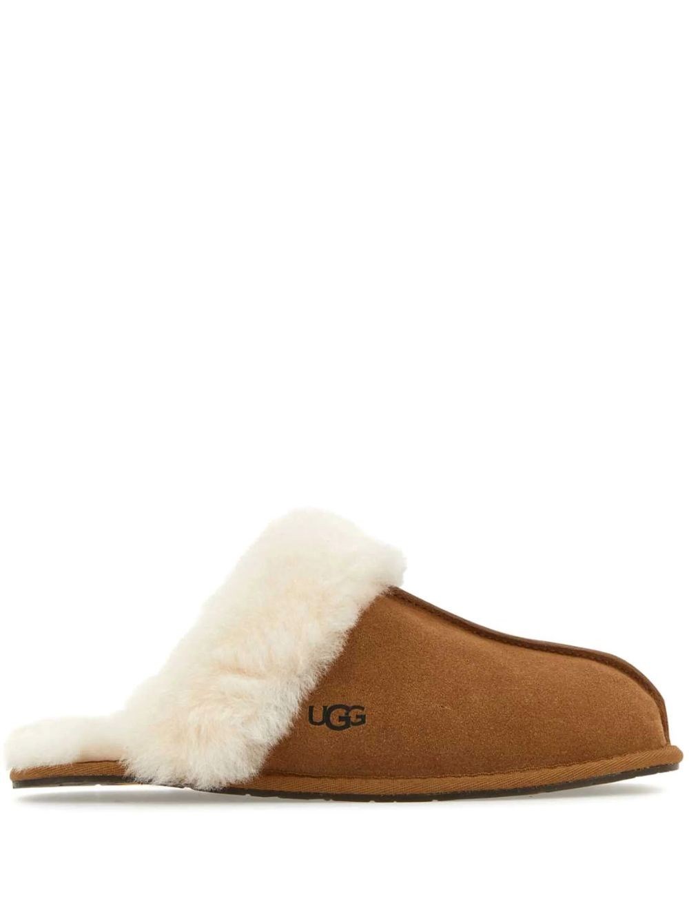 Ugg Camel Suede Scuffette Ii Slippers In Multi
