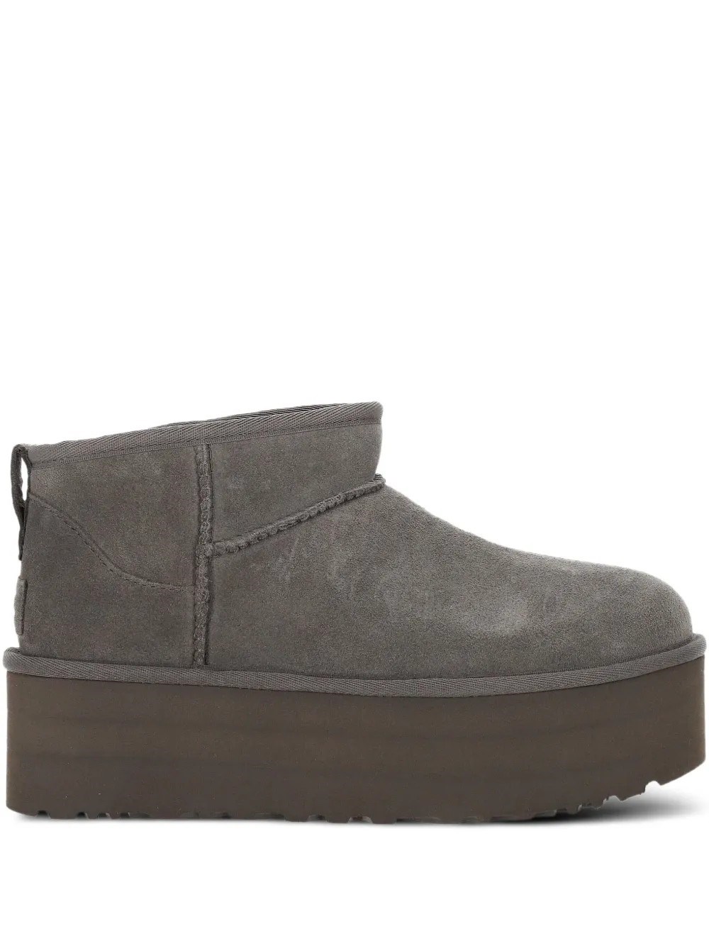 Ugg Classic Ultra Mini Platform In Gray