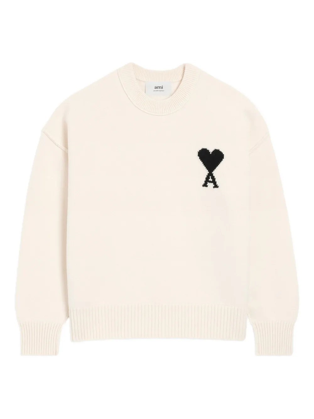 Ami Alexandre Mattiussi Adc Sweater In White