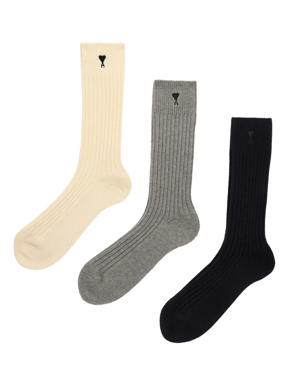 AMI Paris Ami Paris Ami De Coeur Socks