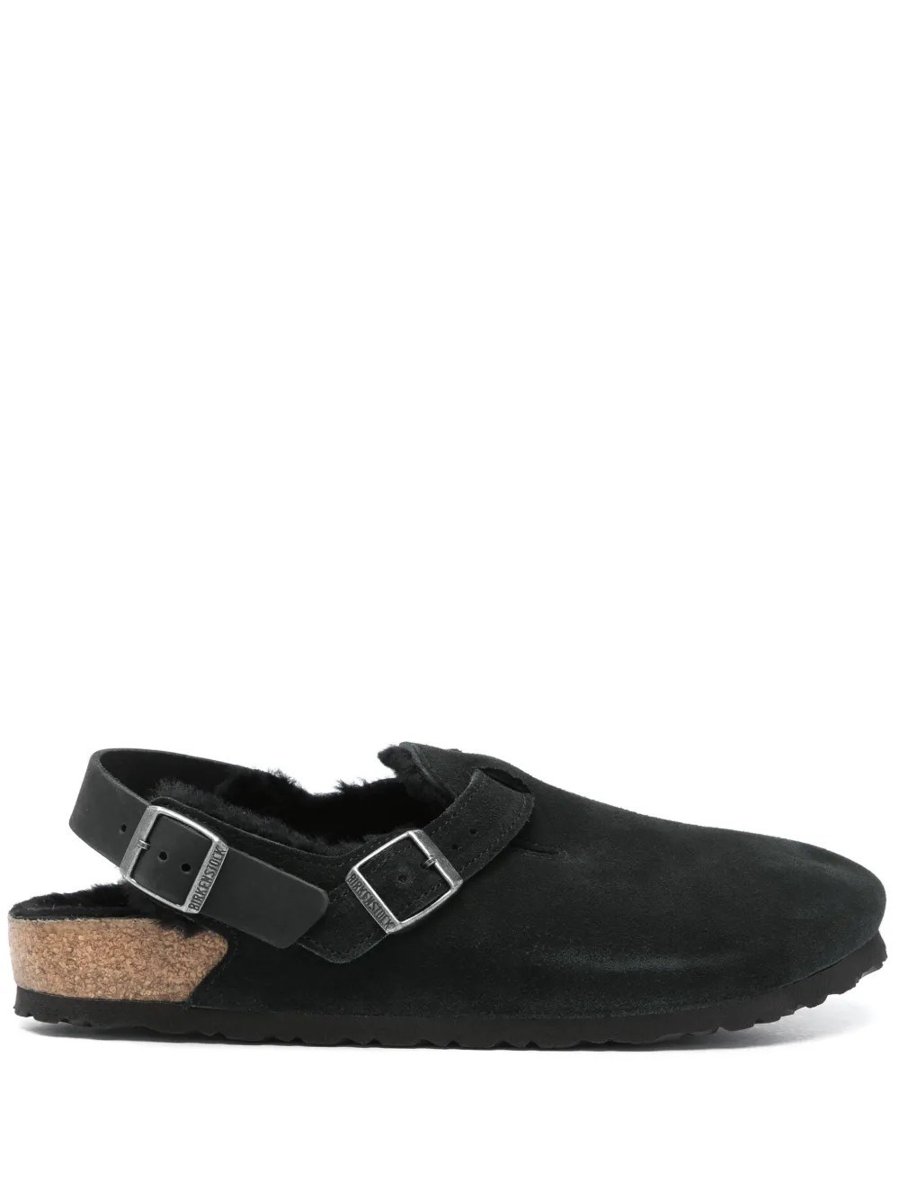 Birkenstock Tokio Inside Shearling In Black