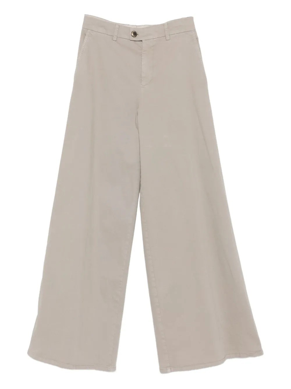 Berwich Wide Leg Trousers In Gray