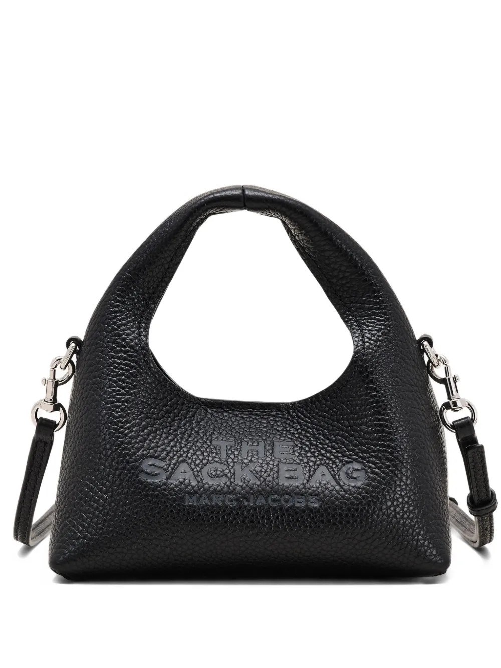 Marc Jacobs The Micro Crossbody Sack Bag In Full-grain Leatherdescription In Brown