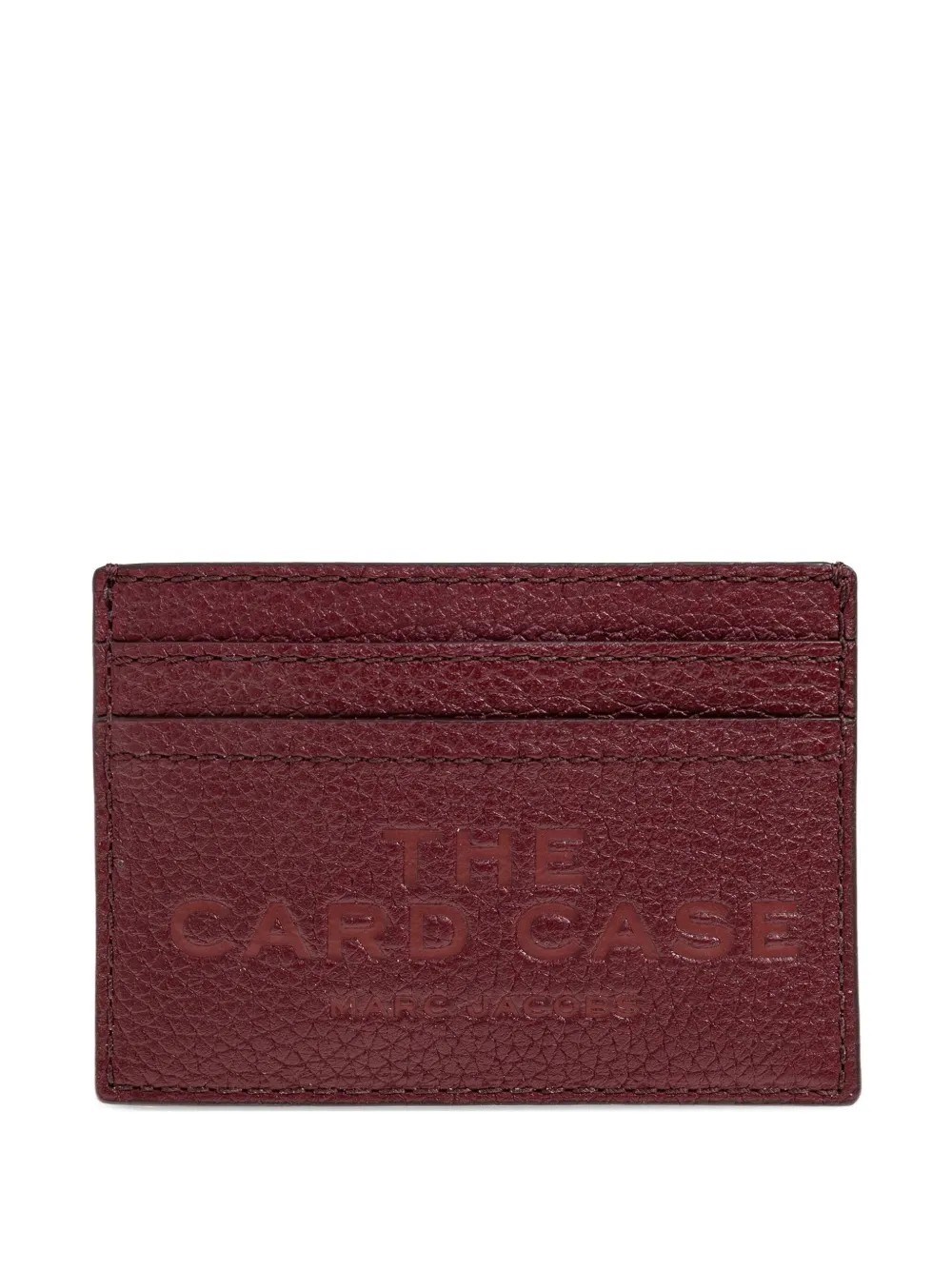 Marc Jacobs The Card Case In Burgundy