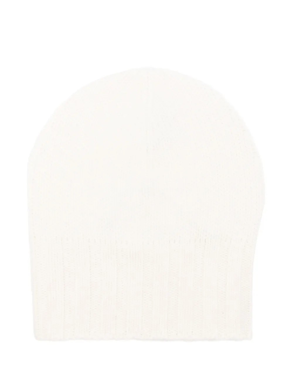 Be You Ribbed Hat In White