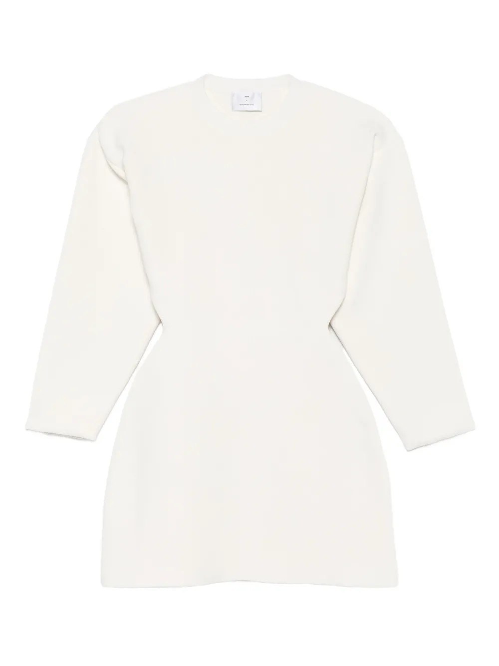 Wardrobe Nyc Rwh Power Knit Dress In White