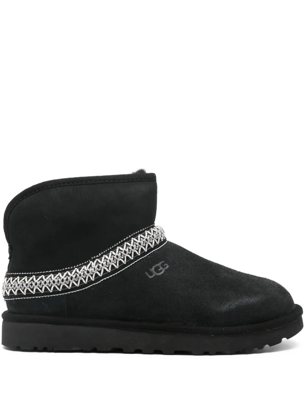 Ugg Classic Mini Crescent Boots In Multi