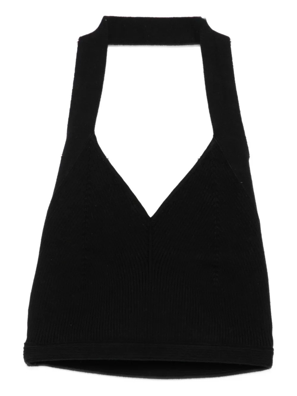 Wardrobe Nyc Knit Healther Top In Black