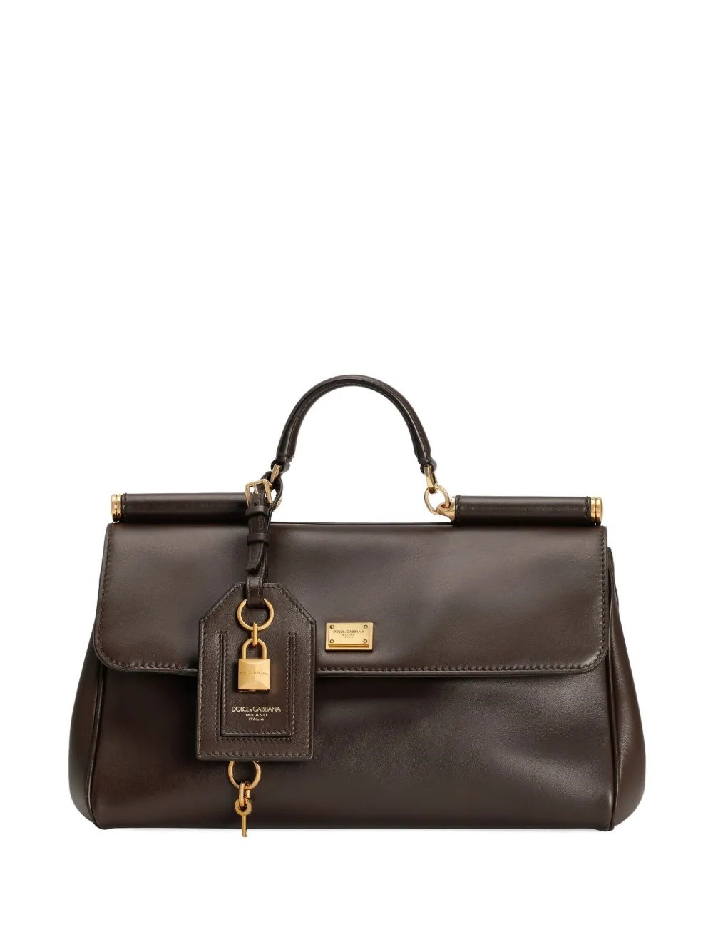 Dolce & Gabbana Borsa A Mano My Sicily In Brown