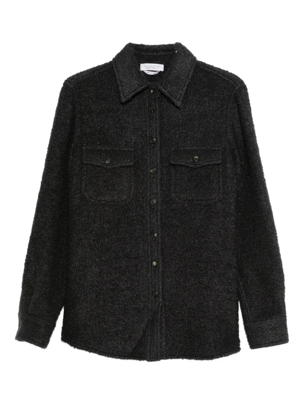 Gabriela Hearst John Austin Shirt In Gray
