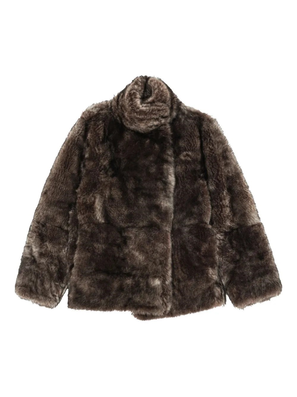 Remain Birger Christensen Shearling Jacket In Black