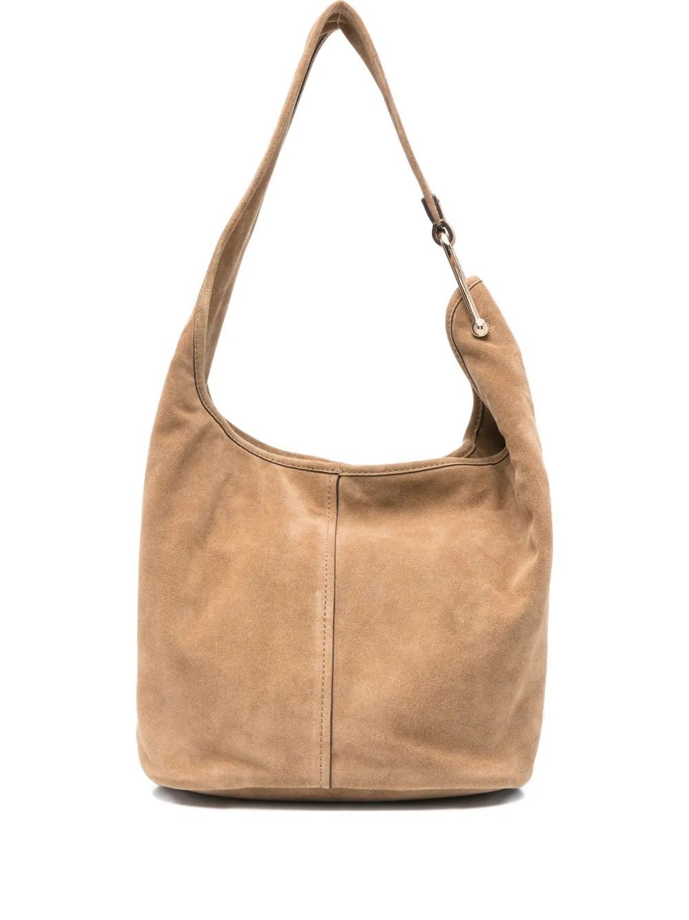 Michael Kors Leather Shoulder Bag In Brown