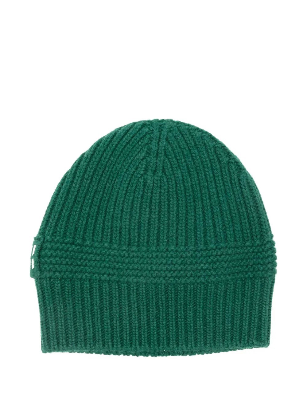 Miu Miu Ribbed Hat In Green