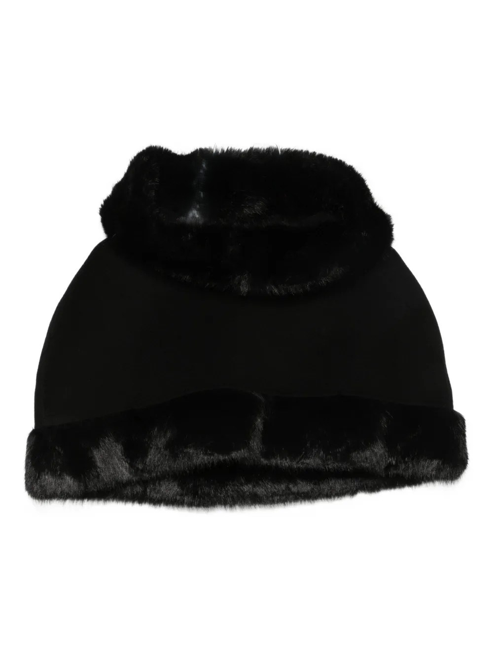 By Malene Birger Faux-fur Trim Hooded Jacket In Black