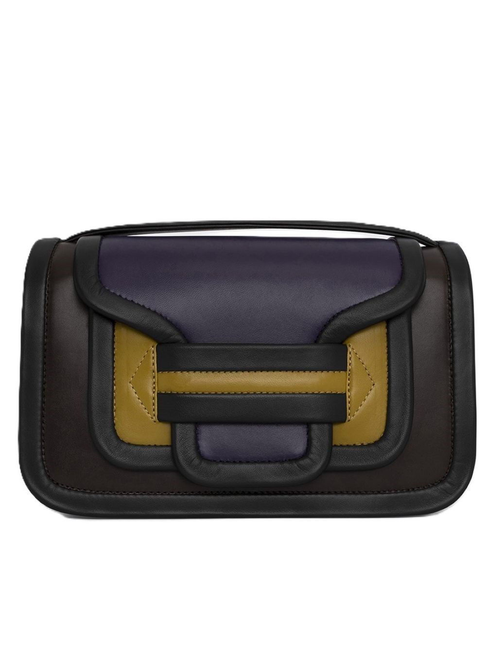 Pierre Hardy Maxi Alpha Handbag In Purple